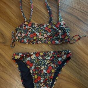 floral bikini set